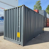20 Fuß High Cube Open Side / Lagercontainer One Way RAL 7016
