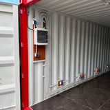 Barcontainer mit Tresen und E-Paket /Imbiss /Messecontainer