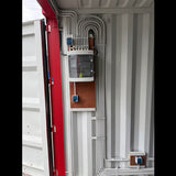 Barcontainer mit Tresen und E-Paket /Imbiss /Messecontainer