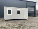 Bürocontainer. 6,75 × 2,42 m