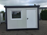 Bürocontainer. 3,50 × 2,20m